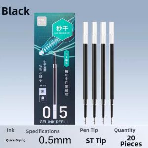 deli | Quick Drying Large Capacity Teacher Dedicated Red Pen Refill 0.5mm