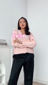 ELYCLOTH | RAISA CARDIGAN | CARDIGAN RAJUT WANITA PREMIUM KNIT