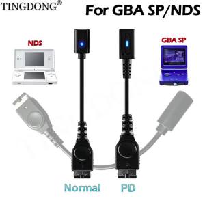 Cáp Sạc Type-C Female Sang GBA SP NDS Sạc Nhanh PD Có Đèn LED Chỉ Báo Dây Chuyển Đổi Nguồn Tương Thích Nintendo