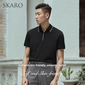 Cooling Silk-blended Polo Shirt T