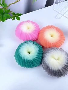 Bông tắm tạo bọt bông tắm tròn to bông tạo bọt tắm dạng lưới mềm mịn nhiều màu sắc làm sạch da - Happy Home 4U