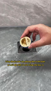 Phòng Tắm Cống Thoát Nước Lõi Đồng Thoát Sàn Chống Mùi Tránh Tắc Nghẽn Cống Lõi thoát nước sàn phòng tắm