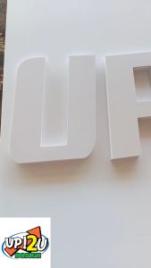 ป้ายตัวอักษร เกรด A (ราคาพิเศษ) ตัวหนังสือ ตัวอักษร พลาสวูด ความหนา 10 มิล  งานตัดตามแบบที่ลูกค้าต้องการ (สนใจสั่งซื้อทักแขท)