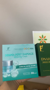 (TẶNG MẶT NẠ) Kem dưỡng da DNA Hồng Yến Phan An Green hỗ trợ phục hồi da dưỡng trắng da 30g