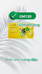 Sim 5G Mobifone GMOBILE Có Ngay Gói Nghe Gọi + Data Tốc Độ Cao Dùng Thả Ga Chỉ 35k/tháng GM35 GM68 GM86 GM120 GM200 | FREESHIP - CHƯA KÍCH HOẠT