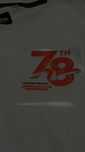 kaos anak HUT RI bahan katun combed 2-9 thn lembut dan adem HH KIDS
