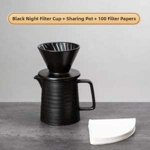 TIMEMORE | Hand Drip Coffee Set with Ceramic Combination Pot and Filter Cup