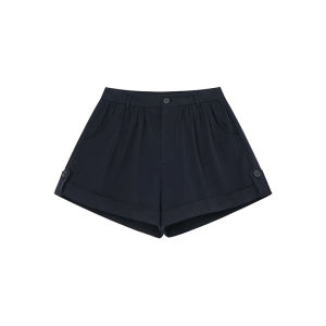 NIHAOKANONG | Quần Short Dài Thoáng Mát Cao Waist Giảm Béo Phong Cách Thường Ngày