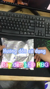 Đèn dây led RGB 16 triệu màu 3M 5M điều khiển bằng điện thoại nháy theo nhạc trang trí decor phòng - HOANA BEAUTY HOME