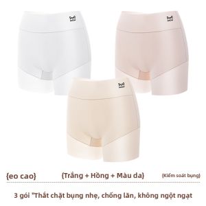 Quần an toàn MiiOW cho nữ vải Ice Silk kháng khuẩn chống ánh sáng cạp cao
