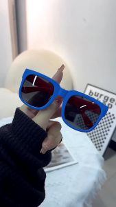 Kacamata Hitam Lipat Warna-Warni Anak Cowok Cewek Kaca mata Tabir Surya Portable Fashion