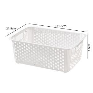 Large Plastic Multipurpose Storage Basket