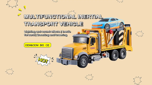 Xe Cứu Hộ Đồ Chơi Cỡ Lớn Cho Bé Toystar Xe Cứu Hộ Nâng Ô Tô Giao Thông Có Đèn Nhạc