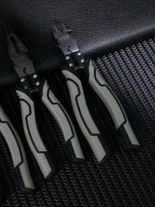 Kìm tuốt cắt uốn dây cáp kkvi đa chức năng tay cầm bằng cao su cho thợ điện Kìm tuốt dây 9 inch