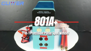 GLITTER 11.6kW Battery Spot Welder Assembly DIY Handheld Split Spot Welding Pen 18650 Phone Battery Welding Machine 801A+