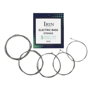 IRIN | IRIN 5 Dây Đàn Guitar Bass Điện Dây Lục Giác Hợp Kim Carbon Cao Cấp Thép Niken Vết Thương Bền Guitarra Phụ Kiện