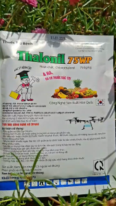 [TRUNG THIEN THINH]  Trừ các bệnh do nấm và vi khuẩn gây hại THALONIL 75WP 100g