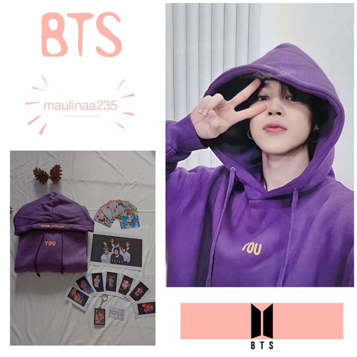 JAKET HOODIE Jimin BTS NEVER WAL ALLONE sweater Jimin Taehyung