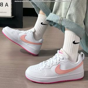 Nike | Giày Thể Thao Đế Thấp Màu Trắng cho Nữ