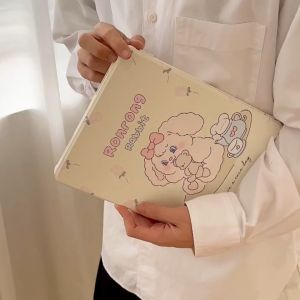 เคสiPadหมุน 360° Ronrong Rabbit แผ่นหลังอะครีลิ Gen10 Gen9 2021 Pro12.9 22/21/20 Gen11 Air7 11 เคสไอแพด2022 Air5 11pro Case Air4 Gen8 Gen7 mini7 8.3