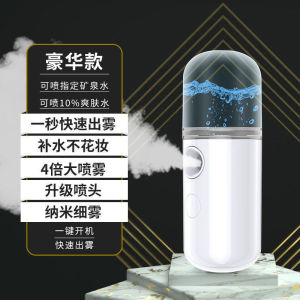 Portable Nano Facial Steamer Beauty Hydrator Personal Humidifier USB Charging Small Size Skin Care Device with Mist Function