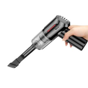 HELLOLEIBOO | Wireless Charging Car Vacuum Cleaner with High Suction Power