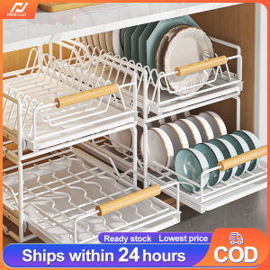 Kitchen Organizer Kitchen Pull Out Drawer Organizer Dish Rack Pull Out Basket Cabinet Dish Rack Kitchen Dish Drainer Rak Sinki Dapur