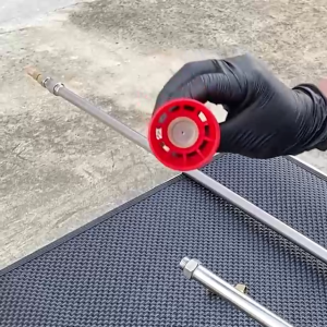 bkk KOSSO (ข้อต่อ Quick 3/8 นิ้ว) ข้อต่อทองเหลือง ข้อต่อสแตนเลส ข้อต่อสำหรับเครื่องล้างรถแรงดันสูง หัวต่อแบบเร็วข้อต่อเครื่องฉีดน้ำ ข้อต่อสวมเร็ว (1ชิ้น) FSA 50-AX