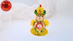 Bông tỏi thần tài 3 củ đào tài lộc - TỎI CÁT TƯỜNG