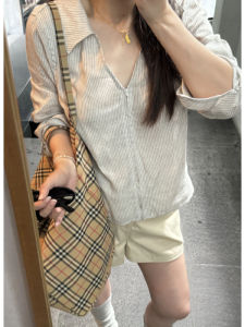 YUEZHONGWEI | Lightweight Linen Zipper Sun Protection Shirt Jacket Women Summer Thin Outerwear Shirt Cardigan Top Korean Style Commute Wind