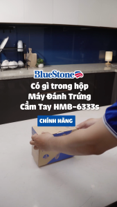 (HÀNG CHÍNH HÃNG - 1 ĐỔI 1 TRONG 30 NGÀY) Máy Đánh Trứng Cầm Tay BlueStone HMB-6333S - 300W - Chất liệu Inox bền đẹp - Bảo hành 2 năm - CasaLux Store