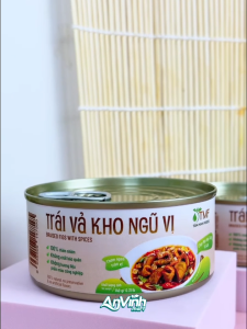 Trái vả kho ngũ vị ăn liền 140gr Tâm Minh Foods món chay dinh dưỡng tiện lợi không chất bảo quản
