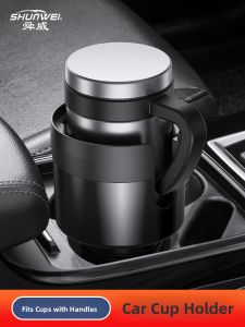 Large Size Car-Mounted Water Cup Holder Multi-Functional Interior Dashboard Super Large Truck Water Bottle Bracket Car Cup Tray Fixed