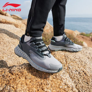 Li-Ning Mens Running Shoes Outdoor Casual Sports Hiking Shoes Spring Autumn New Model Mountain Climbing Fitness Running Shoes