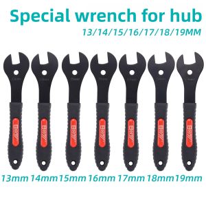 BOY Bicycle Hub Wrench Repair Tool 2mm Bicycle Hub Cone Wrench 13/14/15/16/17/18/19mm Open Cone Wrench