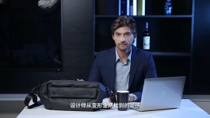 RZTX 8316 Tas Selempang Travelling Chest bag Slingbag Olahraga USB