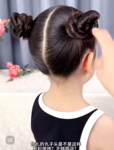 Alat-alat Ikat Rambut Kusyen Span Lembut Bun Hair Accessories Tool Round Tie Simple Fluffy Hair Clip Ball Cushion Lembut Sponge丸子头盘发神器海绵卷