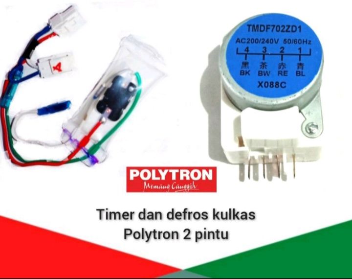 Timer dan Bimetal kulkas Polytron 2 pintu | Lazada Indonesia