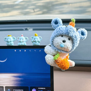 HUAYUQIANYU | Cartoon Cute Car Ornament For Women