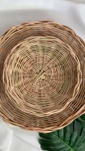 กระจาดหวายสาน ตะกร้าหวาย