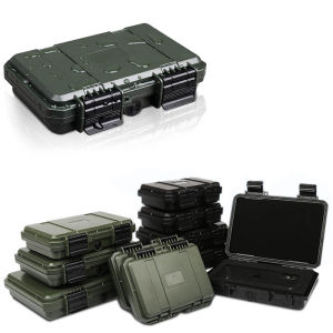 Airtight waterproof tool box Instrument case Dry Box with pre-cut foam Lockable Shockproof Sealed Safety Case toolbox