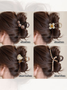 PINK EMPRESS | Medium Size Suitable for Thin Hair Elegant Floral Hair Claw
