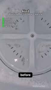 JAPAN Automatic Washing machine cleaning powder 99.99% sterilization Washing Machine Cleaner Deep Clean Effectively inhibit bacteria and remove odor and mold No damage to the fuselage Tub cleaner washing machine Drum cleaner Powder descaler