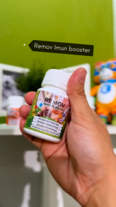 Remov Vitamin Kucing Immune Booster 5 Kapsul | Menambah Stamina dan Mencegah Virus