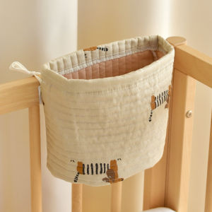 Baby Bedside Organizer Multifunctional Diaper Storage Hanging Bag
