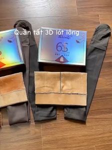 Quần tất nữ 3D 6S lót lông siêu dày đẹp siêu ấm giữ nhiệt
