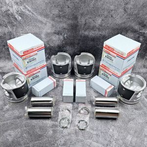 PISTON SEHER STD STANDAR KOMPLIT MITSUBISHI PS125 EURO 4 CANTER EURO 1SET 4PCS