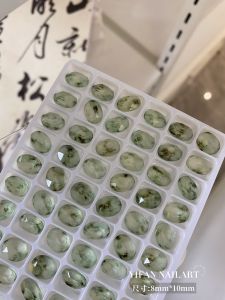 YIFANNAIL Trang Sức Làm Móng Tay Đá Mực Trung Quốc Pha Trộn Đá Ngọc Bích Cảm Giác Đá Nước Mực Trung Hoa Q31 Phụ Kiện Làm Đẹp