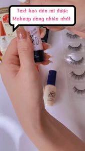 Keo Dán Mi JEU Kèm Que Nhấn Mí Siêu Dính Màu Trong Suốt Không Lộ Chuyên Dùng Cho Tất Cả Các Loại Lông MI