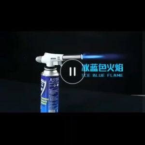 Paket Gas Torch Pistol Api Logam Portabel Suhu Tinggi Korek Api Gas Berkemah Gas Butana Gas Kompor